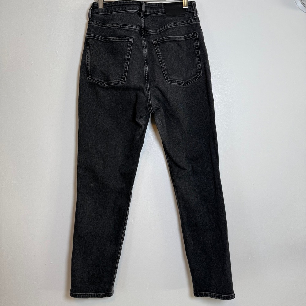 Everlane The Curvy Cheeky Jean Black Wash Denim High Rise Size 28 - Picture 2 of 9